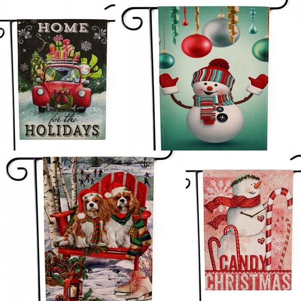 two sided garden flag printing snowman little dog pattern flags christmas style multi colors banner new arrival 6kx l1
two sided garden flag printing snowman little dog pattern flags christmas style multi colors banner new arrival 6kx l1