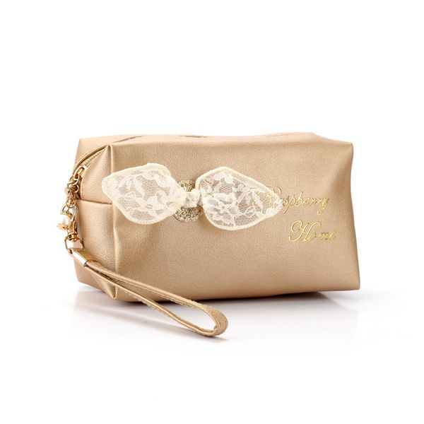 lace bow cosmetic bags for women solid color pu handbags purse makeup bags storage bag 6colors
lace bow cosmetic bags for women solid color pu handbags purse makeup bags storage bag 6colors