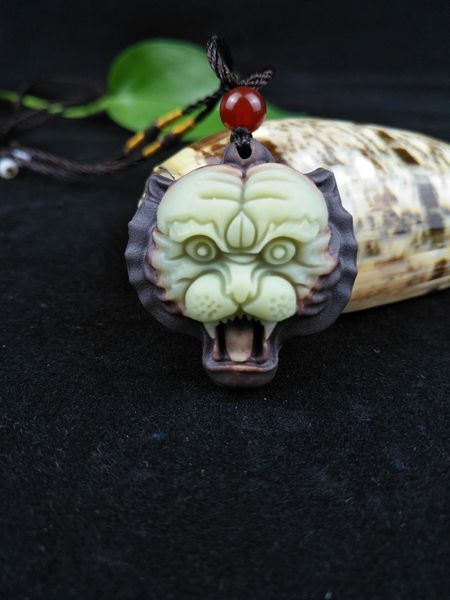 certificate chinese natural purple robed jade tiger head pendant necklace hand-carved jewelry woman lucky gifts amulet, Silver
certificate chinese natural purple robed jade tiger head pendant necklace hand-carved jewelry woman lucky gifts amulet, Silver