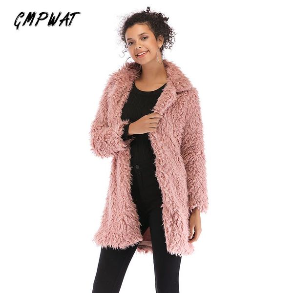 gmpwat winter casual turn-down collar covered button fake lamb wool jacket wide-waistedthick warm faux fur coat solid plus size, Black
gmpwat winter casual turn-down collar covered button fake lamb wool jacket wide-waistedthick warm faux fur coat solid plus size, Black
