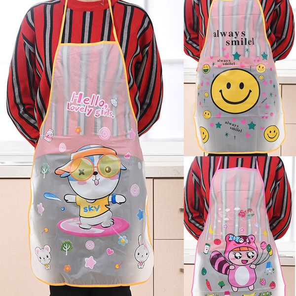 2017 home women waterproof cute cartoon transparent kitchen restaurant cooking apron a1
2017 home women waterproof cute cartoon transparent kitchen restaurant cooking apron a1