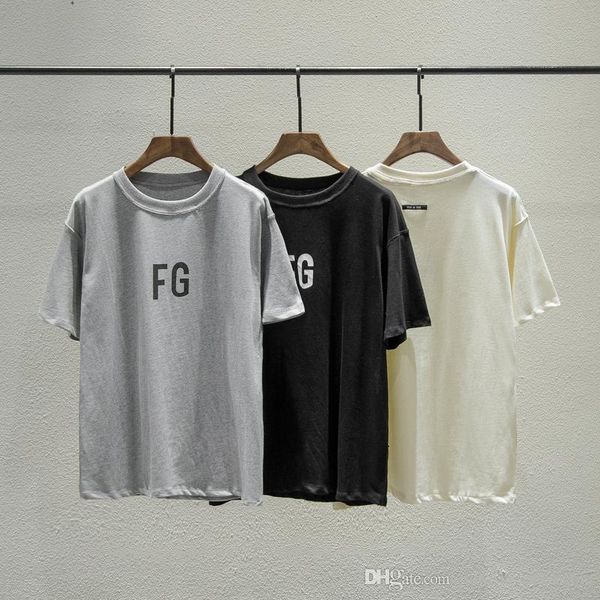 19ss hip hop fear of god 6th fg logo oversize t shirt skateboard cool t-shirt fog men and women cotton short-sleeved tee, White;black
19ss hip hop fear of god 6th fg logo oversize t shirt skateboard cool t-shirt fog men and women cotton short-sleeved tee, White;black