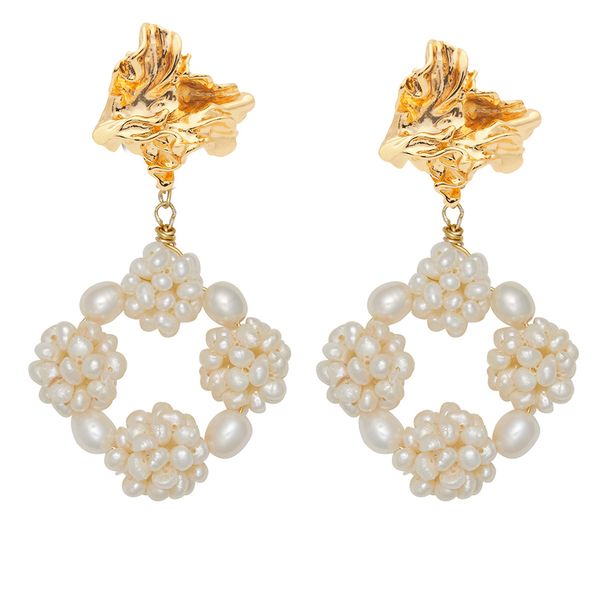kolczyki pendientes brincos pippa earrings woven freshwater pearl balls dangle drop earrings for women oorbellen aretes de muje, Silver
kolczyki pendientes brincos pippa earrings woven freshwater pearl balls dangle drop earrings for women oorbellen aretes de muje, Silver