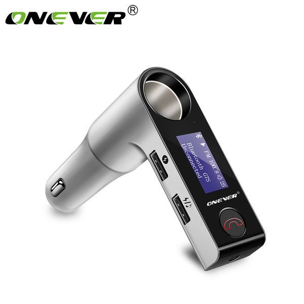 onever s bluetooth car kit music player fm transmitter modulator with 3.1a dual usb car charger cigarette lighter socket new
onever s bluetooth car kit music player fm transmitter modulator with 3.1a dual usb car charger cigarette lighter socket new