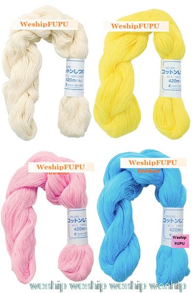 janpan fujix cotton yarn basting line basting thread 1bag=420meters (extensible and easy to break, Black;white
janpan fujix cotton yarn basting line basting thread 1bag=420meters (extensible and easy to break, Black;white
