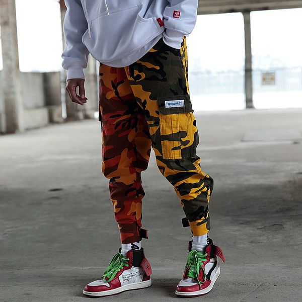 mens camouflage cargo pants hip pop purple yellow camo jogger pant Harajuku loose fashion sweatpants pocket street trackpants
mens camouflage cargo pants hip pop purple yellow camo jogger pant Harajuku loose fashion sweatpants pocket street trackpants