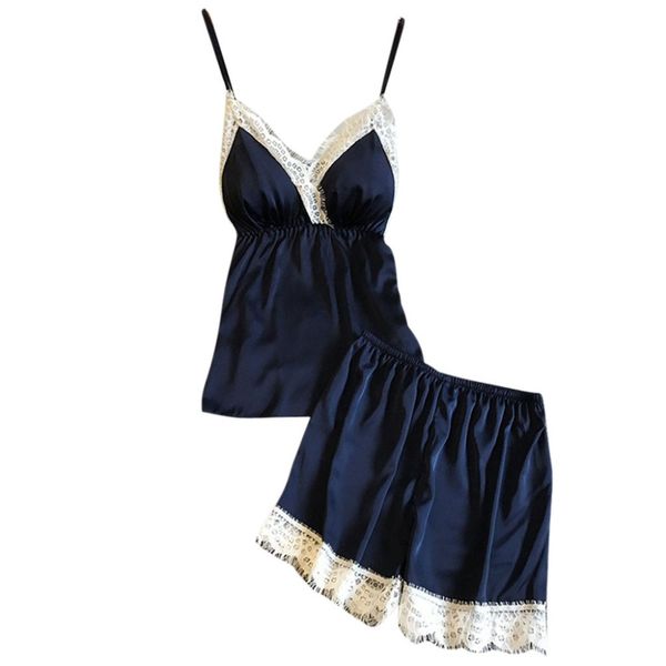 2019 new fashion pajamas women set lace sleepwear lingerie temptation babydoll underwear nightwear satin cami femme bb3, Blue;gray
2019 new fashion pajamas women set lace sleepwear lingerie temptation babydoll underwear nightwear satin cami femme bb3, Blue;gray