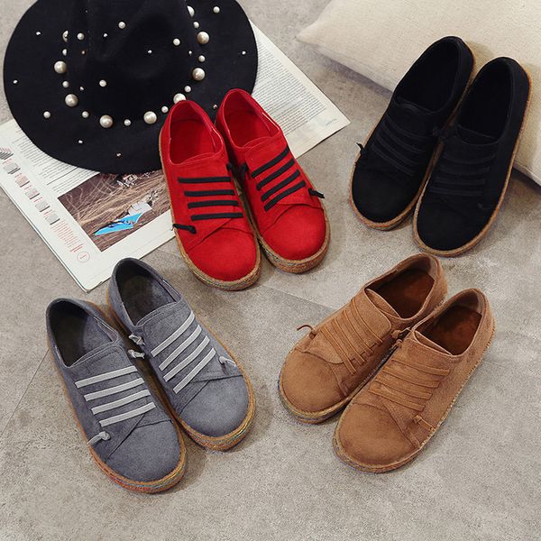 wholesale 2019 spring causal flat women single shoes lace-up soft face canvas shoes comfort shallow mouth student loafers, Black
wholesale 2019 spring causal flat women single shoes lace-up soft face canvas shoes comfort shallow mouth student loafers, Black