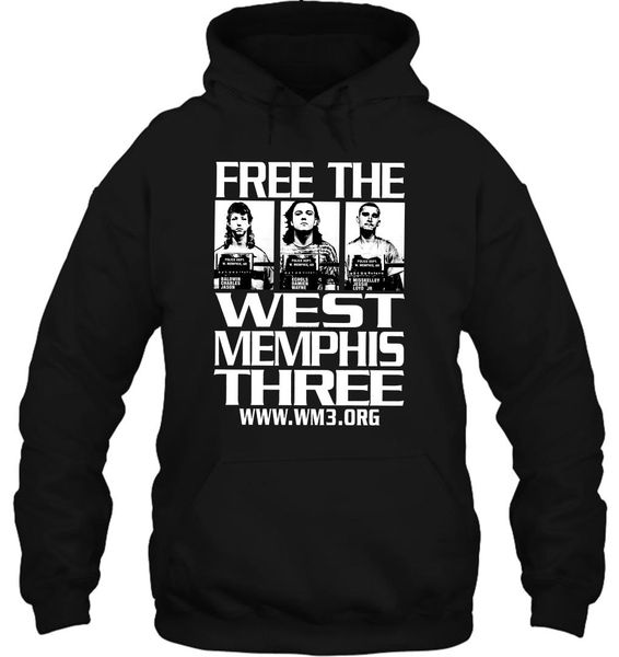 men hoodie vintage the west memphis three wm3 reprint size s 2xl women streetwear, Black
men hoodie vintage the west memphis three wm3 reprint size s 2xl women streetwear, Black