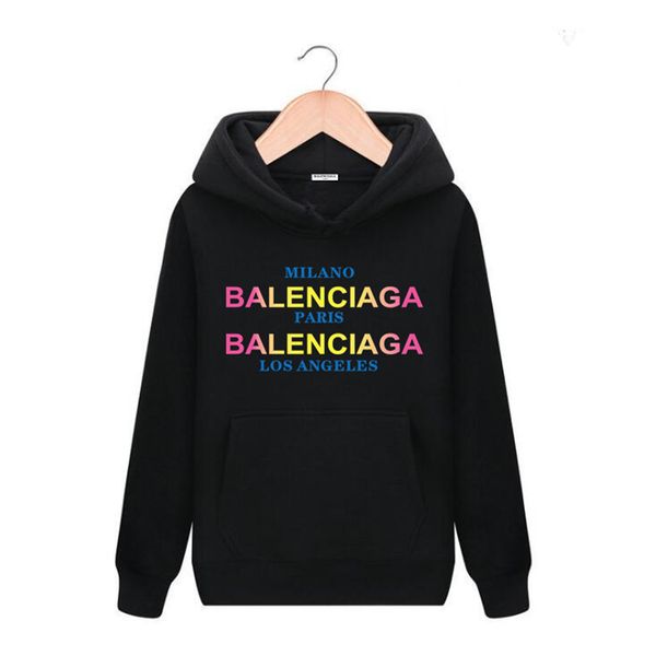 19ss brand womens men designers pullover letter hooded fashionbalenciaga jacket luxury paris streetwear hoodie sweatshirt clothes, Black
19ss brand womens men designers pullover letter hooded fashionbalenciaga jacket luxury paris streetwear hoodie sweatshirt clothes, Black