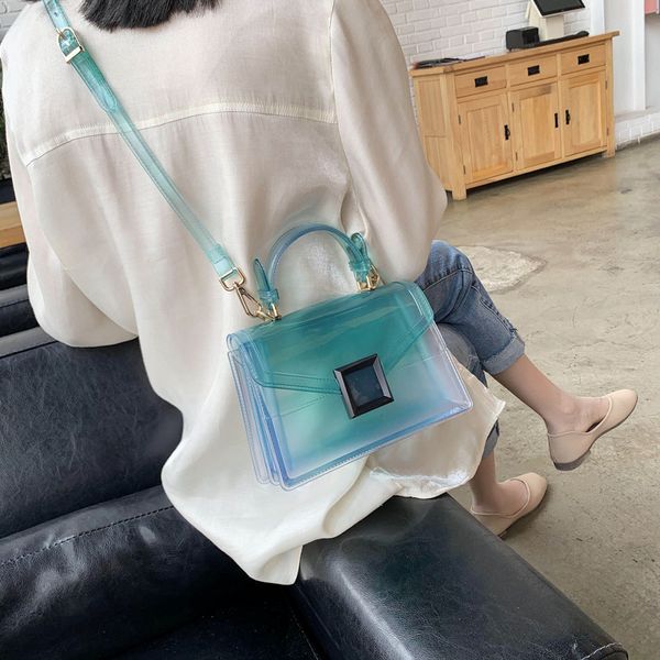 2020 new shoulder bag women's transparent jelly small square bag fashion multifunctional mini messenger ladies
2020 new shoulder bag women's transparent jelly small square bag fashion multifunctional mini messenger ladies