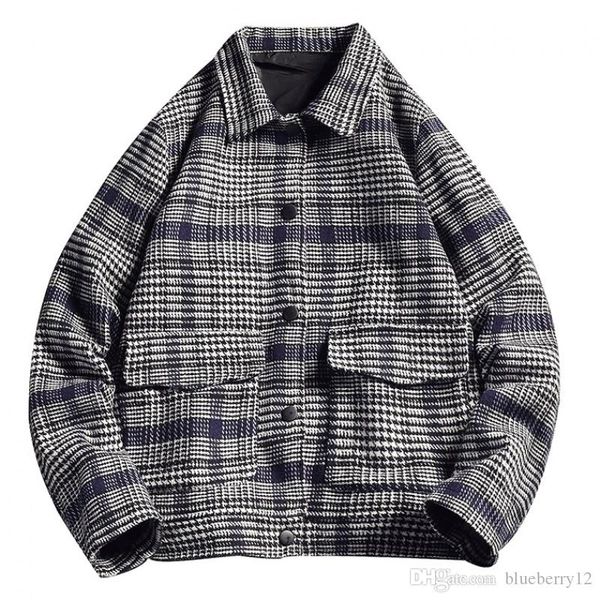 mens winter coat jacket casual large size plaid casual jacket fashion style mens jackets with 2 colors plus size asian m-5xl, Black;brown
mens winter coat jacket casual large size plaid casual jacket fashion style mens jackets with 2 colors plus size asian m-5xl, Black;brown
