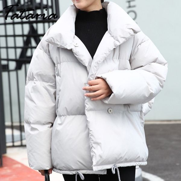 tataria short winter white duck down jacket women 2018 loose basic duck down female jacket female women's warm thick coat, Black
tataria short winter white duck down jacket women 2018 loose basic duck down female jacket female women's warm thick coat, Black
