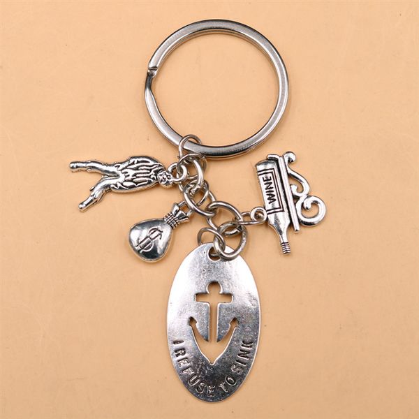 For Money And Alcohol Anesthesia I Refuse To Sink Glamour Creative Metal Inspirational Keychain
For Money And Alcohol Anesthesia I Refuse To Sink Glamour Creative Metal Inspirational Keychain