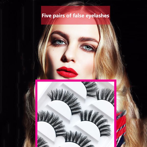 5 pair false eyelashes cruelty handmade 3d imitation mink lashes full strip lashes soft thick nature makeup false eyelashes
5 pair false eyelashes cruelty handmade 3d imitation mink lashes full strip lashes soft thick nature makeup false eyelashes