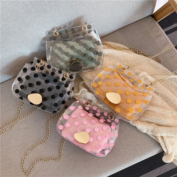 2020 new shoulder bag women's casual fashion korean version transparent jelly small bag chain
2020 new shoulder bag women's casual fashion korean version transparent jelly small bag chain