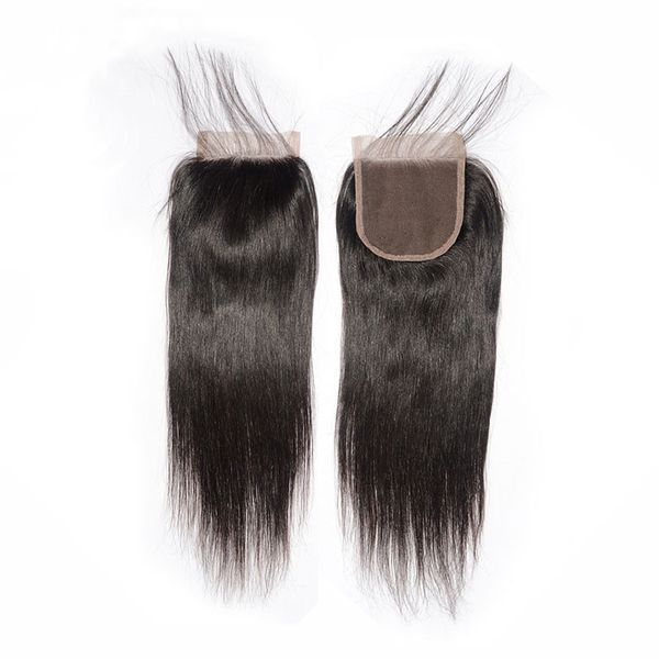 brazilian virgin human hair 4x4 lace closure straight part pre plucked lace frontal closure bleached knots natural hairline, Black
brazilian virgin human hair 4x4 lace closure straight part pre plucked lace frontal closure bleached knots natural hairline, Black