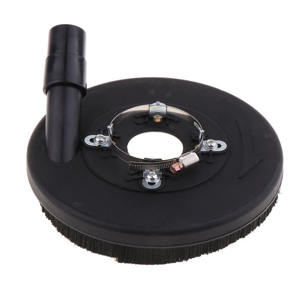 dust extracting 7-inch grinder shroud