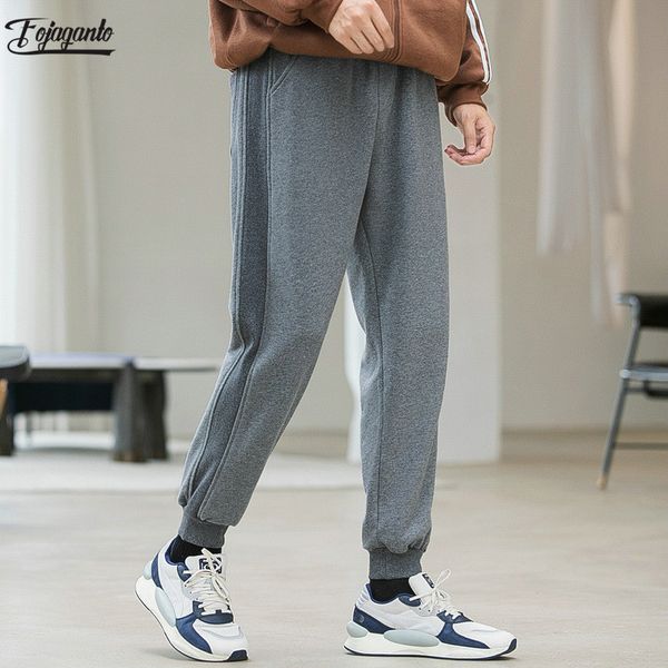 fojaganto casual brand male pants harajuku style trousers men simple wild fashion solid color sweatpants men, Black
fojaganto casual brand male pants harajuku style trousers men simple wild fashion solid color sweatpants men, Black