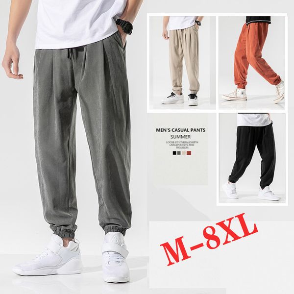 8xl harem pants men casual plus size spring and sports trendy loose mens ankle-length trousers streetwear korean fashion bottom, Black
8xl harem pants men casual plus size spring and sports trendy loose mens ankle-length trousers streetwear korean fashion bottom, Black