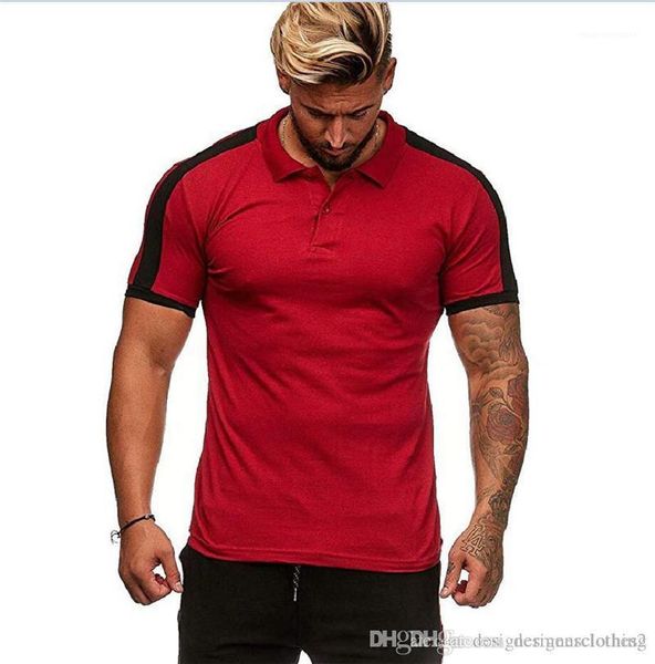 polos lapel neck short sleeve mens casual pure color male casual tees summer mens designer, White;black
polos lapel neck short sleeve mens casual pure color male casual tees summer mens designer, White;black