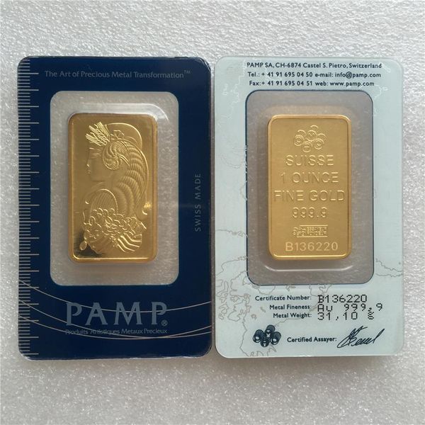 1 ounce non magnetic 999 fine gold/silver plated pamp suisse lady fortuna veriscan metal coin 10pcs/lot dhl ing
1 ounce non magnetic 999 fine gold/silver plated pamp suisse lady fortuna veriscan metal coin 10pcs/lot dhl ing