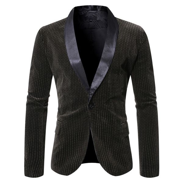 sagace men's business casual stitching one button suit jacket suede fashion and comfort wedding party outwear coat suit, White;black
sagace men's business casual stitching one button suit jacket suede fashion and comfort wedding party outwear coat suit, White;black