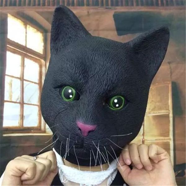черный новизна делюкс природа latex rubber halloween маска карнавал пасха партии костюм cat head реалистичная силиконовые маски
черный новизна делюкс природа latex rubber halloween маска карнавал пасха партии костюм cat head реалистичная силиконовые маски