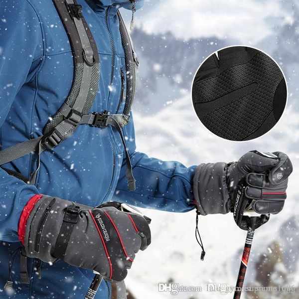 golovejoy ski gloves wind-proof waterproof men women outdoor mountaineering cold-proof thicker pockets keep warm winter bike motorcycle vel, Black
golovejoy ski gloves wind-proof waterproof men women outdoor mountaineering cold-proof thicker pockets keep warm winter bike motorcycle vel, Black