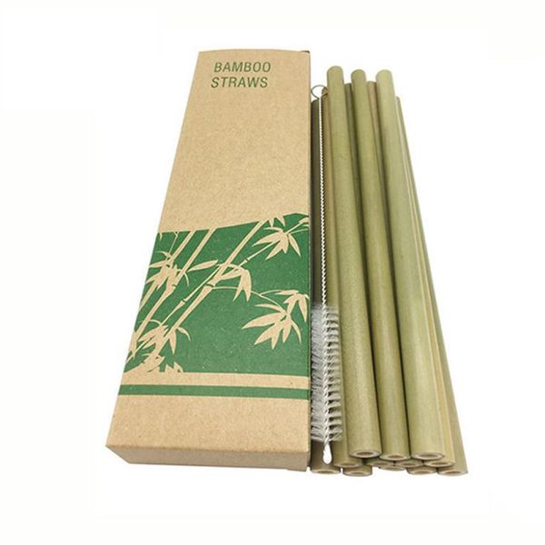 10pcs/set bamboo straw drinking straws + clean brush reusable eco-friendly party decor wedding for dropshipping kitchen gadgets
10pcs/set bamboo straw drinking straws + clean brush reusable eco-friendly party decor wedding for dropshipping kitchen gadgets
