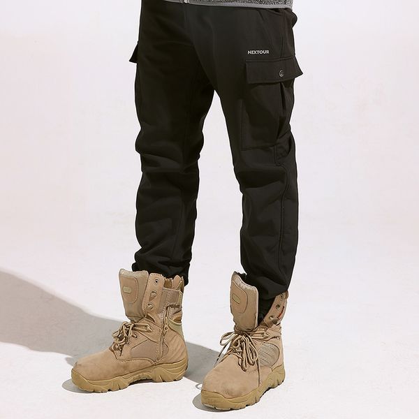 men outdoor hiking climbing waterproof warm sports pants winter riding hunting thicken camo windproof fleece tactical trousers, Black;green
men outdoor hiking climbing waterproof warm sports pants winter riding hunting thicken camo windproof fleece tactical trousers, Black;green