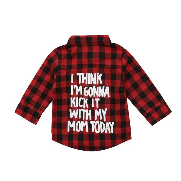 2019 new toddler kids baby red plaid shirt boys girl long sleeve shirts blouses coat cute children's clothes, White;black
2019 new toddler kids baby red plaid shirt boys girl long sleeve shirts blouses coat cute children's clothes, White;black