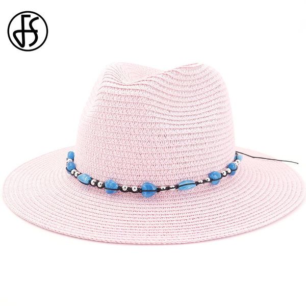 fs summer sun hats flat brim straw jazz fedora for men women beach panama hat with gem khaki pink casual church chapeau inazp, White
fs summer sun hats flat brim straw jazz fedora for men women beach panama hat with gem khaki pink casual church chapeau inazp, White