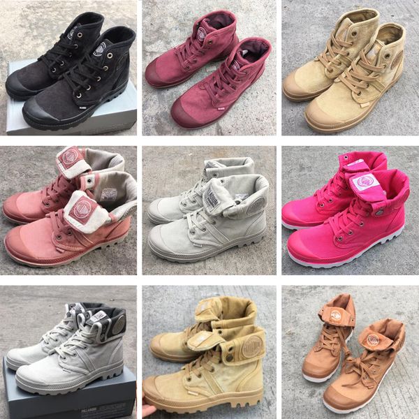 palladium pallabrouse high-shoes martin boots canvas work sneakers men women high army military waterproof non-slip on sale, Black
palladium pallabrouse high-shoes martin boots canvas work sneakers men women high army military waterproof non-slip on sale, Black