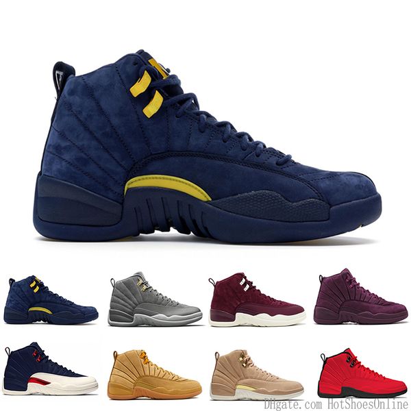2019 men basketball shoes 12 12s bulls wntr wool dark grey white flu game unc gym red taxi michigan french blue discount sneakers
2019 men basketball shoes 12 12s bulls wntr wool dark grey white flu game unc gym red taxi michigan french blue discount sneakers