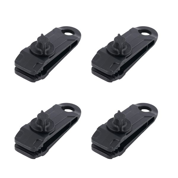 4 pcs multipurpose camping tent awning clamp set plastic tarp clips snap hangers tent canopy
4 pcs multipurpose camping tent awning clamp set plastic tarp clips snap hangers tent canopy