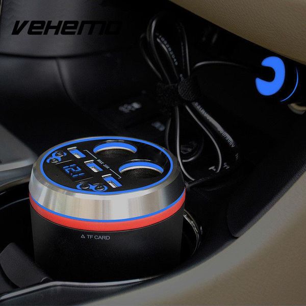 vehemo 5v/3.5a 12-24v car charger truck cup bluetooth cup charger universal automotive fm transmitter cigarette hole
vehemo 5v/3.5a 12-24v car charger truck cup bluetooth cup charger universal automotive fm transmitter cigarette hole