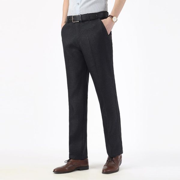autumn/winter 2020 men business casual pants straight loose wash and wear a suit of tall waist trousers, Black
autumn/winter 2020 men business casual pants straight loose wash and wear a suit of tall waist trousers, Black