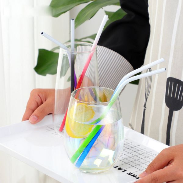 gradient color metal drinking straws reusable stainless steel straws colorful straight bent party
gradient color metal drinking straws reusable stainless steel straws colorful straight bent party