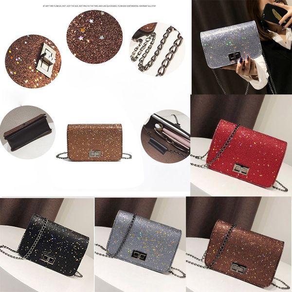 women's fashion outdoor solid color leather sequin shoulder bag messenger bag female chain shoulder handbags bolso mujer
women's fashion outdoor solid color leather sequin shoulder bag messenger bag female chain shoulder handbags bolso mujer