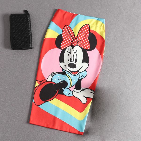 women's pencil skirt cartoon mouse print high waist elastic slim tube skirts young girl summer plus japan female falda sp5341, Black
women's pencil skirt cartoon mouse print high waist elastic slim tube skirts young girl summer plus japan female falda sp5341, Black