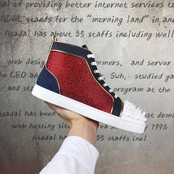 pik pik spikes & strass & high red bottom sneakers shoes for party men's sneaker pecfect walking shoes lll
pik pik spikes & strass & high red bottom sneakers shoes for party men's sneaker pecfect walking shoes lll