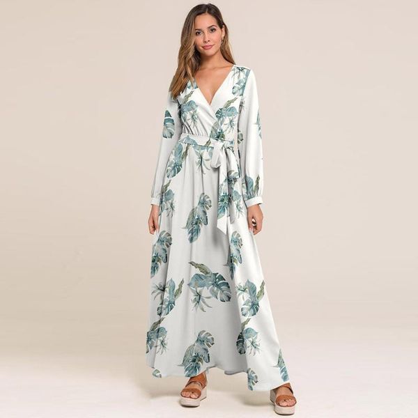 bohemian dress women floral printed long maxi dress womans summer beach casual dresses party deep v-neck vestidos mujer, Black;gray
bohemian dress women floral printed long maxi dress womans summer beach casual dresses party deep v-neck vestidos mujer, Black;gray