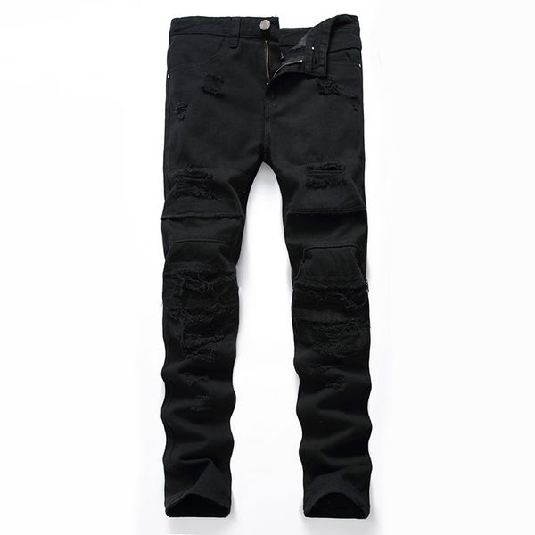 cotton jeans men straight casual brand washed cotton men fashion hole design hip hop casual denim jean for man plus size, Blue
cotton jeans men straight casual brand washed cotton men fashion hole design hip hop casual denim jean for man plus size, Blue
