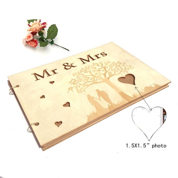 20 pages wooden guest sign book for birthday party reception wedding mr & mrs personalised home decoration signature book
20 pages wooden guest sign book for birthday party reception wedding mr & mrs personalised home decoration signature book