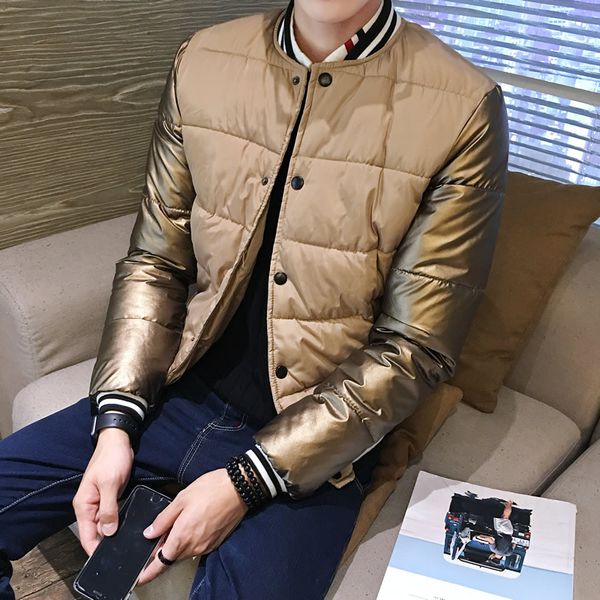 2019 autumn & winter new arrival baseball collar stitching down jacket loose cotton casual jacket cotton coat ing, Black
2019 autumn & winter new arrival baseball collar stitching down jacket loose cotton casual jacket cotton coat ing, Black