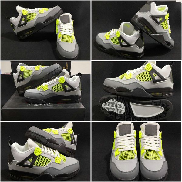 2019 new 4 le neon mens basketball shoes 4s cool grey men designer sports sneakers trainers des chaussures baskets shoe size 40-47 
2019 new 4 le neon mens basketball shoes 4s cool grey men designer sports sneakers trainers des chaussures baskets shoe size 40-47