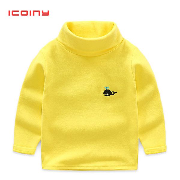 high collar bottom shirts girls white bee embroidered sweater boys girls knitted sweatshirts turtleneck children's clothing, Black
high collar bottom shirts girls white bee embroidered sweater boys girls knitted sweatshirts turtleneck children's clothing, Black