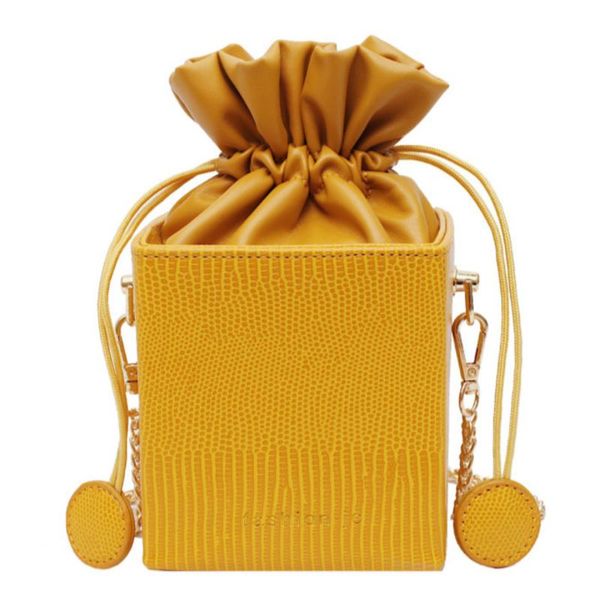 new fashion drawstring shoulder bucket bag for women small casual flap bag ladies' handbags box shape female crossbody bags sac
new fashion drawstring shoulder bucket bag for women small casual flap bag ladies' handbags box shape female crossbody bags sac