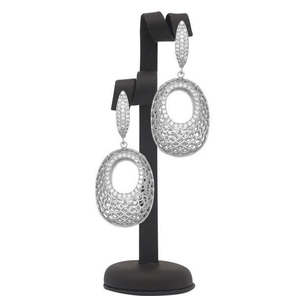 copper gold zircon earrings sets new design for african women earring wedding gift, Silver
copper gold zircon earrings sets new design for african women earring wedding gift, Silver